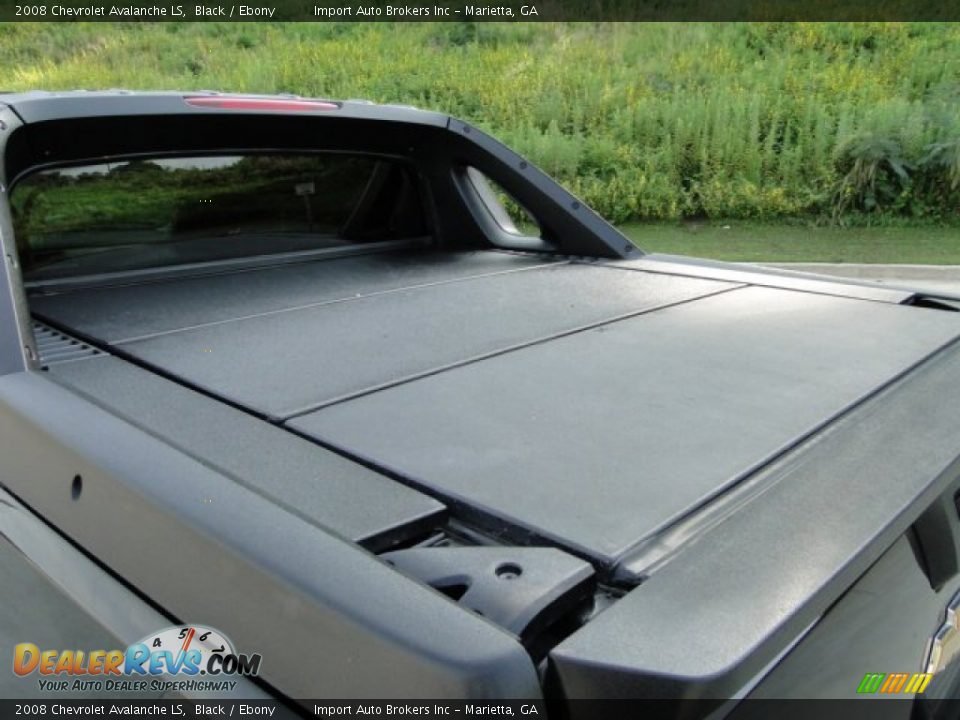 2008 Chevrolet Avalanche LS Black / Ebony Photo #14