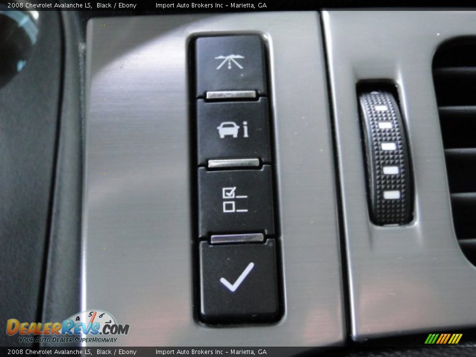 2008 Chevrolet Avalanche LS Black / Ebony Photo #29