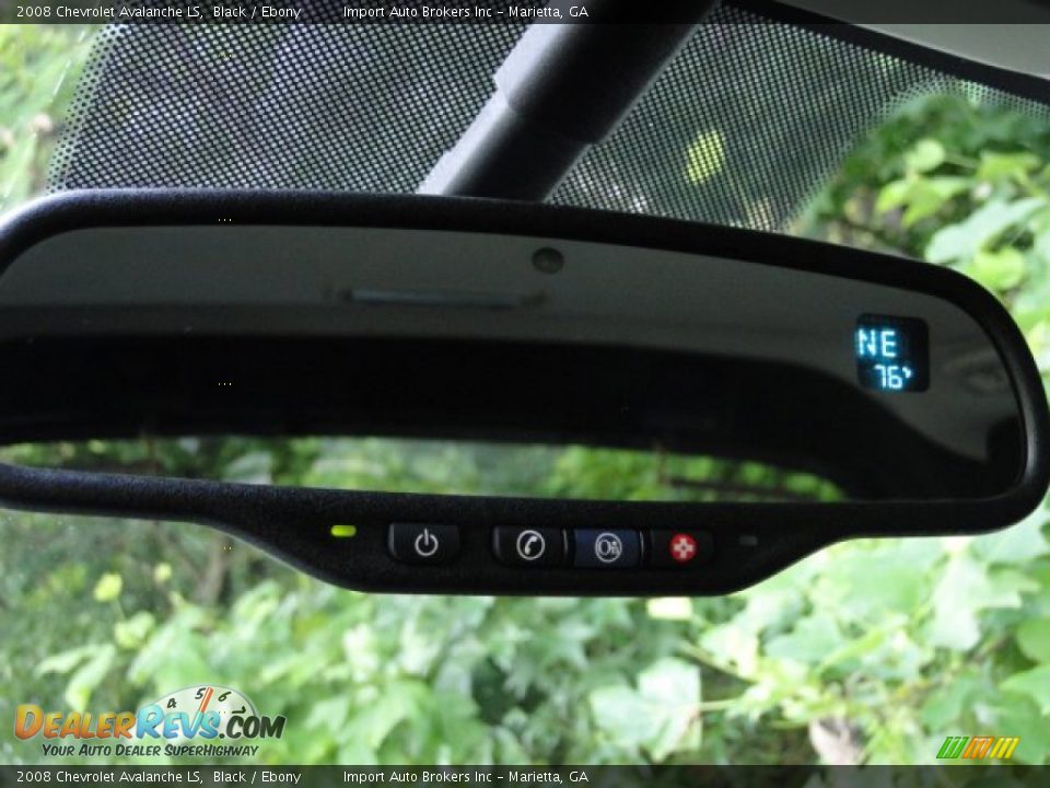 2008 Chevrolet Avalanche LS Black / Ebony Photo #31