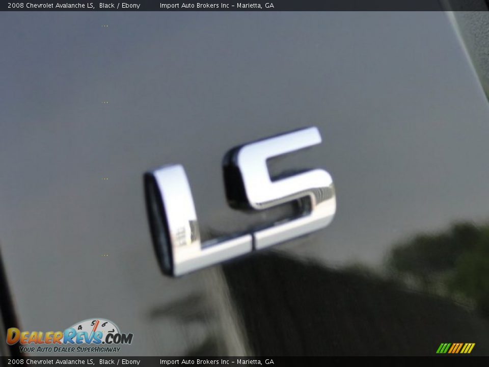 2008 Chevrolet Avalanche LS Black / Ebony Photo #32