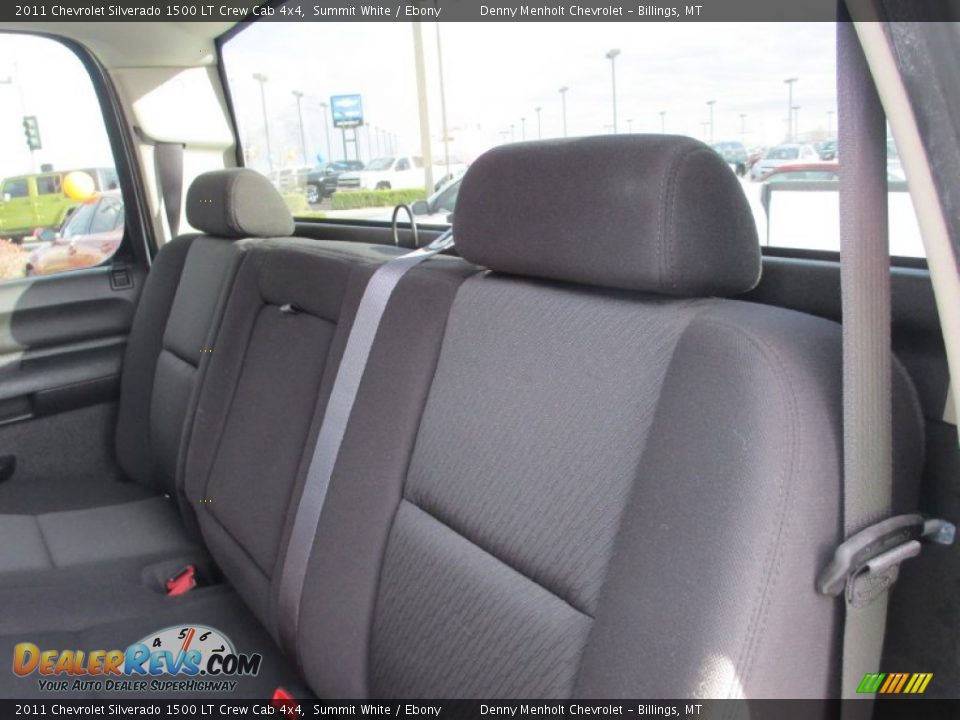2011 Chevrolet Silverado 1500 LT Crew Cab 4x4 Summit White / Ebony Photo #9