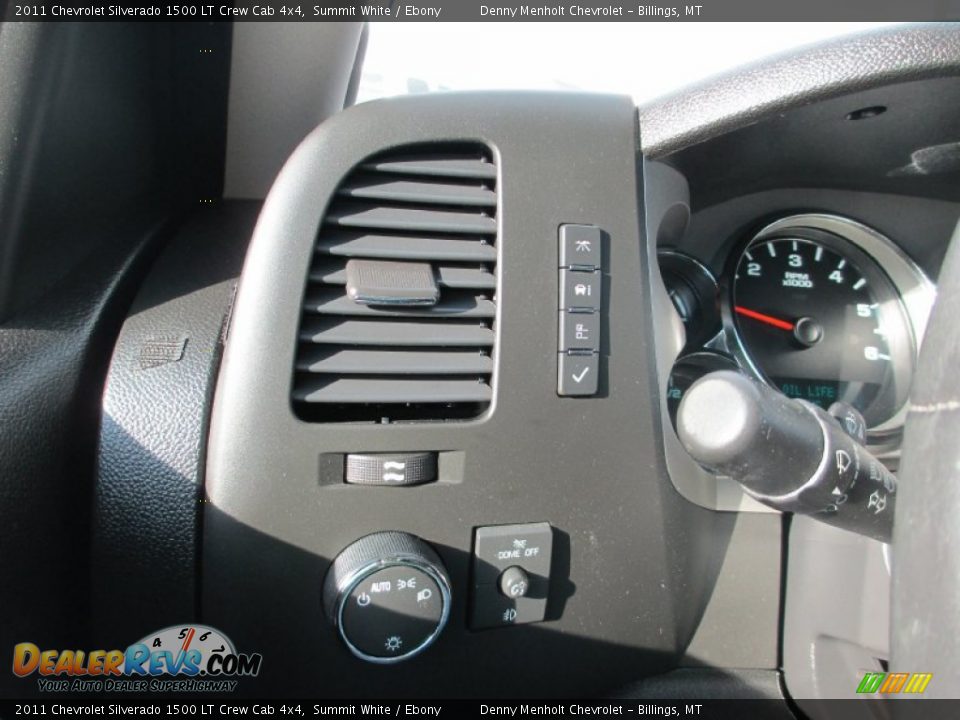 2011 Chevrolet Silverado 1500 LT Crew Cab 4x4 Summit White / Ebony Photo #12