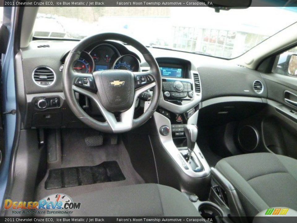Jet Black Interior - 2011 Chevrolet Cruze ECO Photo #17