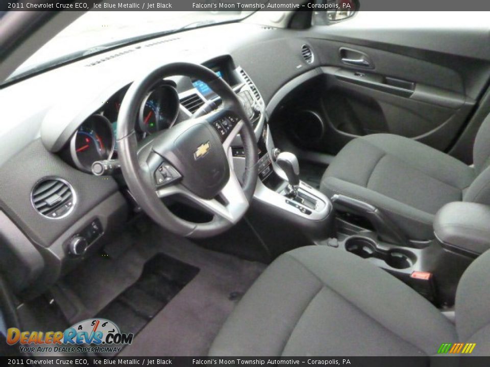 Jet Black Interior - 2011 Chevrolet Cruze ECO Photo #20
