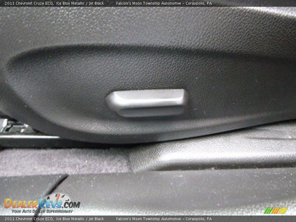 2011 Chevrolet Cruze ECO Ice Blue Metallic / Jet Black Photo #21