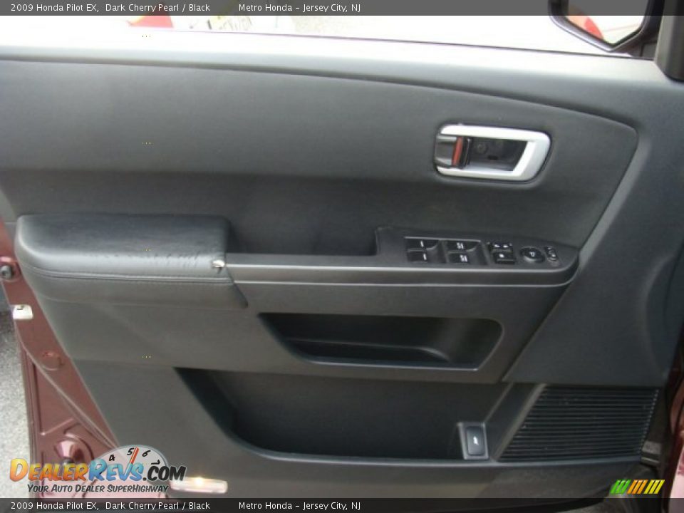 2009 Honda Pilot EX Dark Cherry Pearl / Black Photo #7