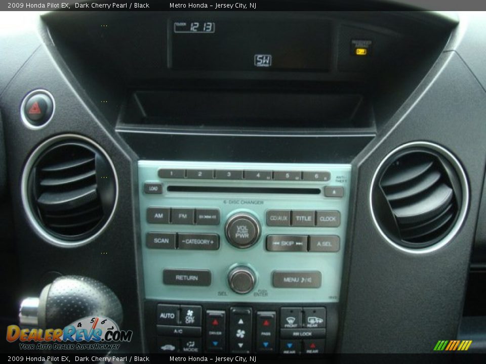 2009 Honda Pilot EX Dark Cherry Pearl / Black Photo #12