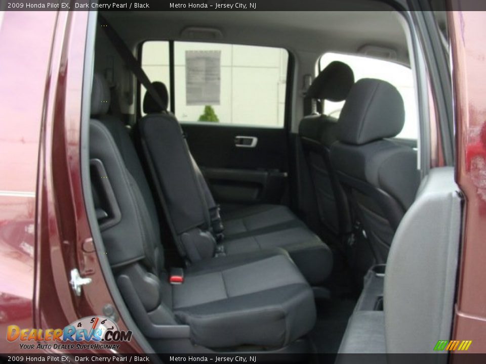2009 Honda Pilot EX Dark Cherry Pearl / Black Photo #13