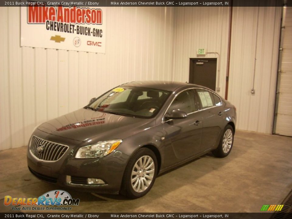 2011 Buick Regal CXL Granite Gray Metallic / Ebony Photo #1
