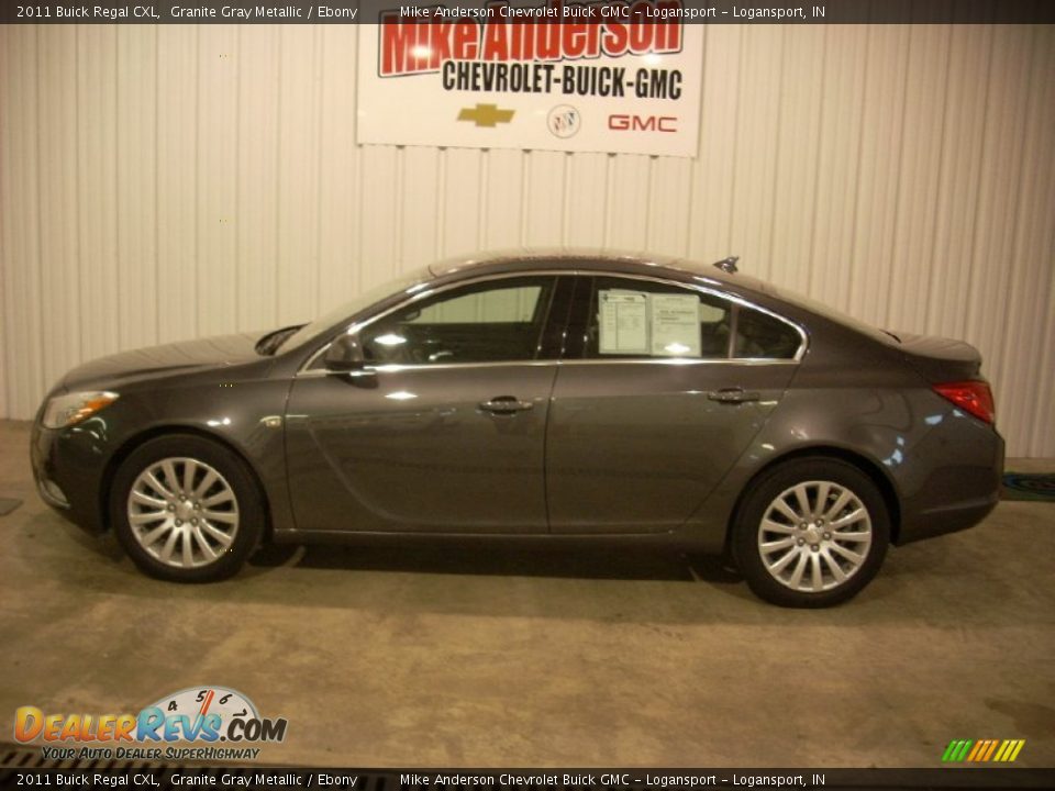 2011 Buick Regal CXL Granite Gray Metallic / Ebony Photo #2