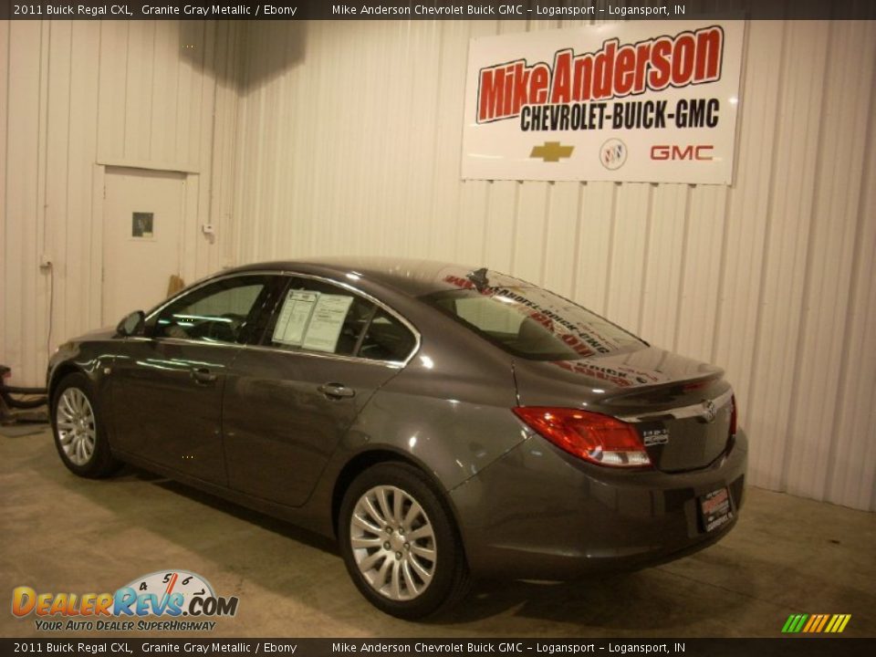 2011 Buick Regal CXL Granite Gray Metallic / Ebony Photo #3