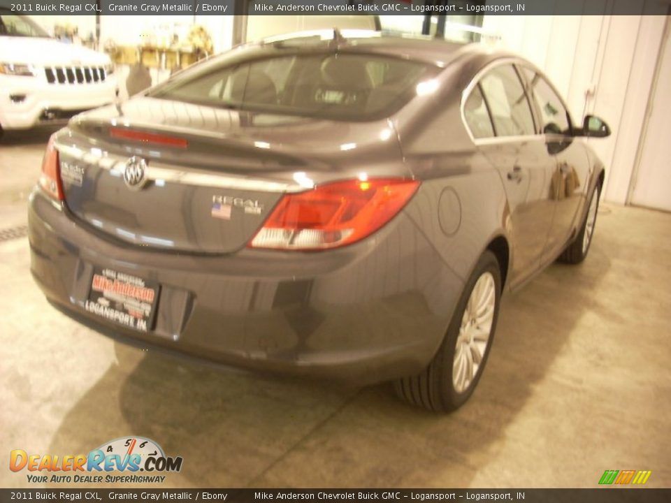 2011 Buick Regal CXL Granite Gray Metallic / Ebony Photo #5