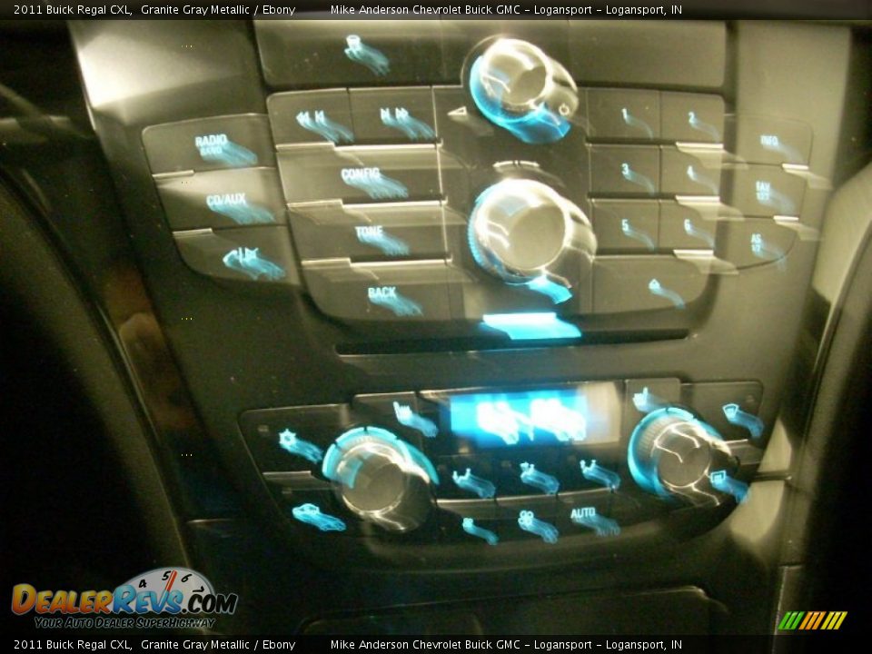 2011 Buick Regal CXL Granite Gray Metallic / Ebony Photo #12