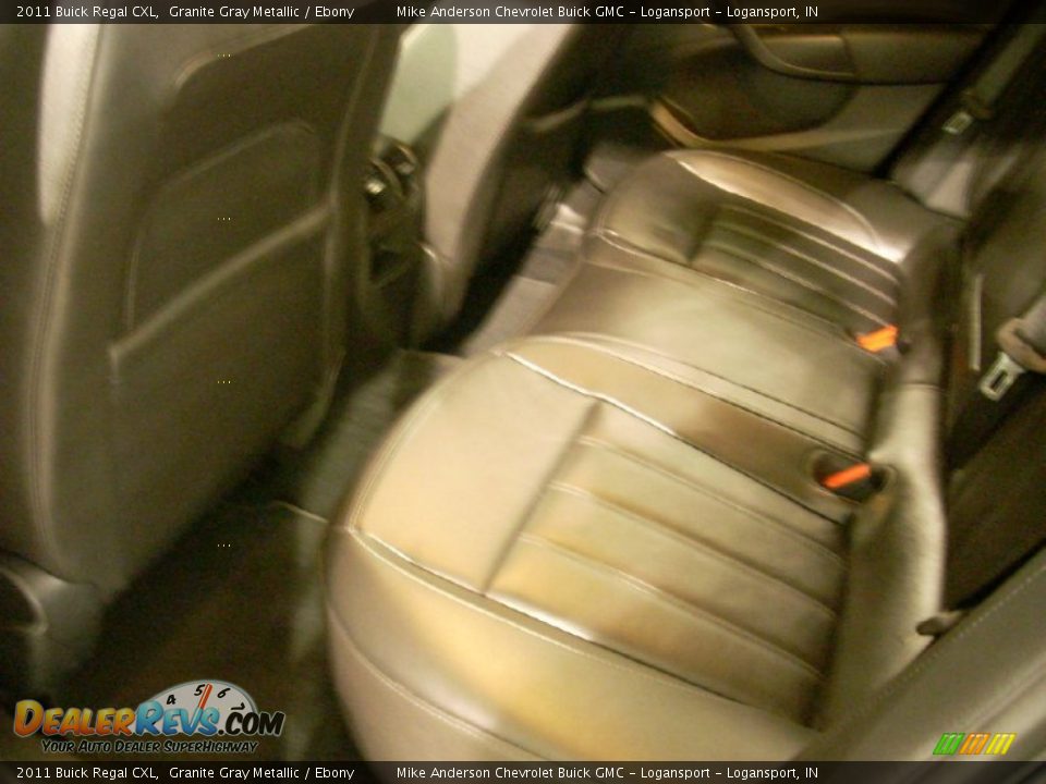 2011 Buick Regal CXL Granite Gray Metallic / Ebony Photo #14