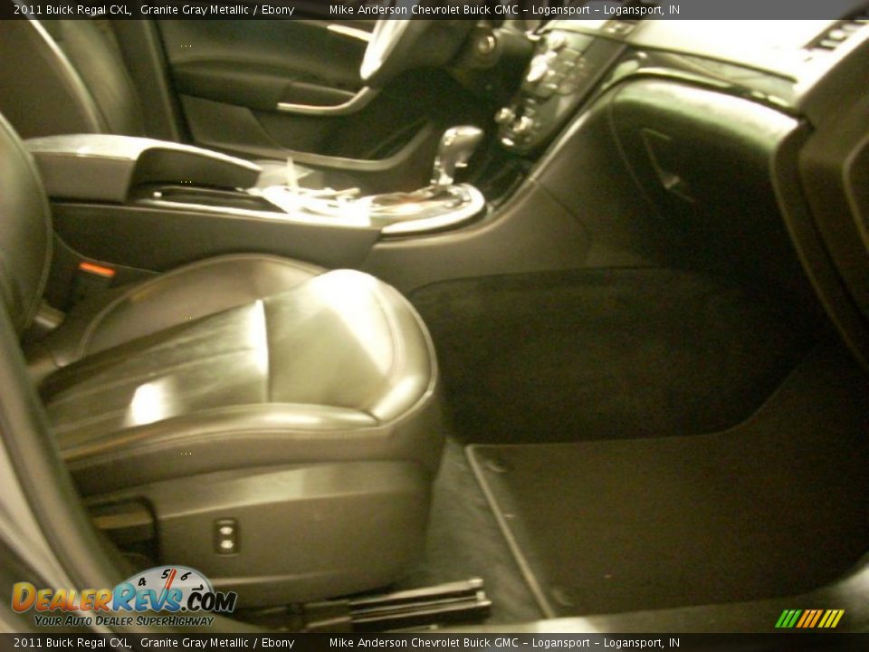 2011 Buick Regal CXL Granite Gray Metallic / Ebony Photo #16