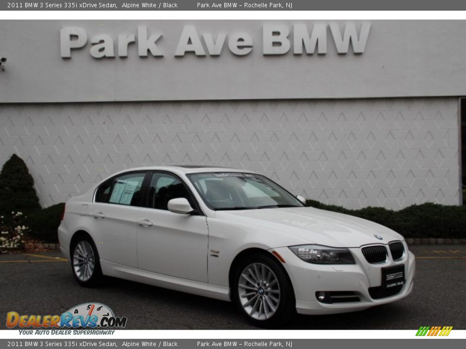 2011 BMW 3 Series 335i xDrive Sedan Alpine White / Black Photo #1