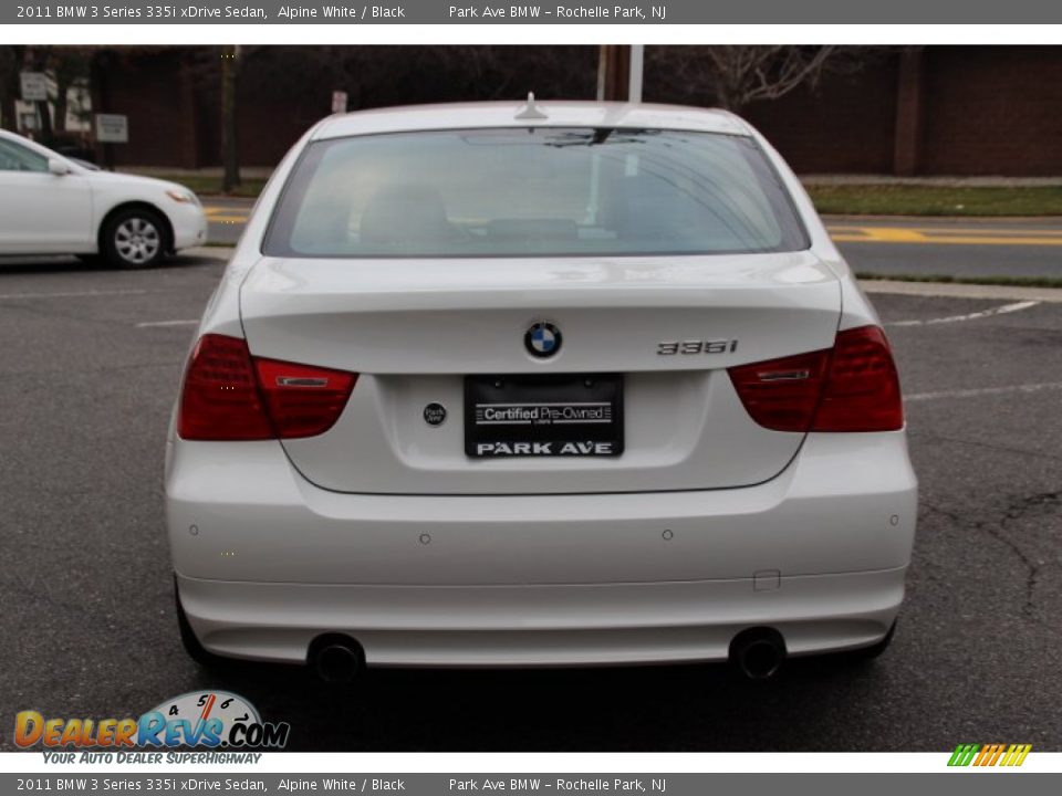 2011 BMW 3 Series 335i xDrive Sedan Alpine White / Black Photo #4