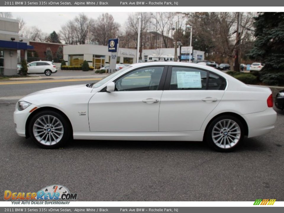 2011 BMW 3 Series 335i xDrive Sedan Alpine White / Black Photo #5