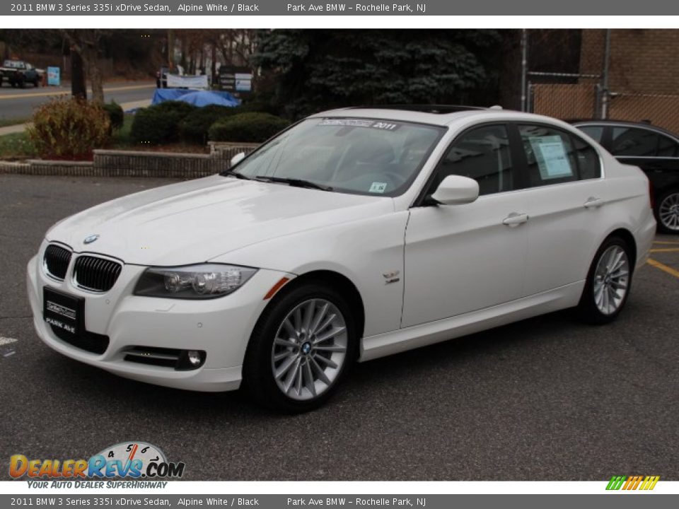 2011 BMW 3 Series 335i xDrive Sedan Alpine White / Black Photo #6
