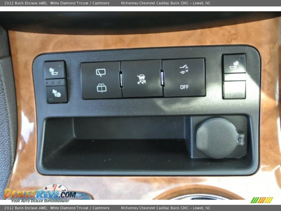 2012 Buick Enclave AWD White Diamond Tricoat / Cashmere Photo #14