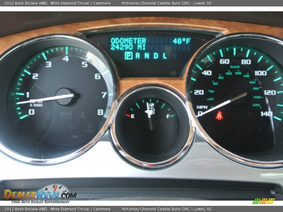 2012 Buick Enclave AWD White Diamond Tricoat / Cashmere Photo #19