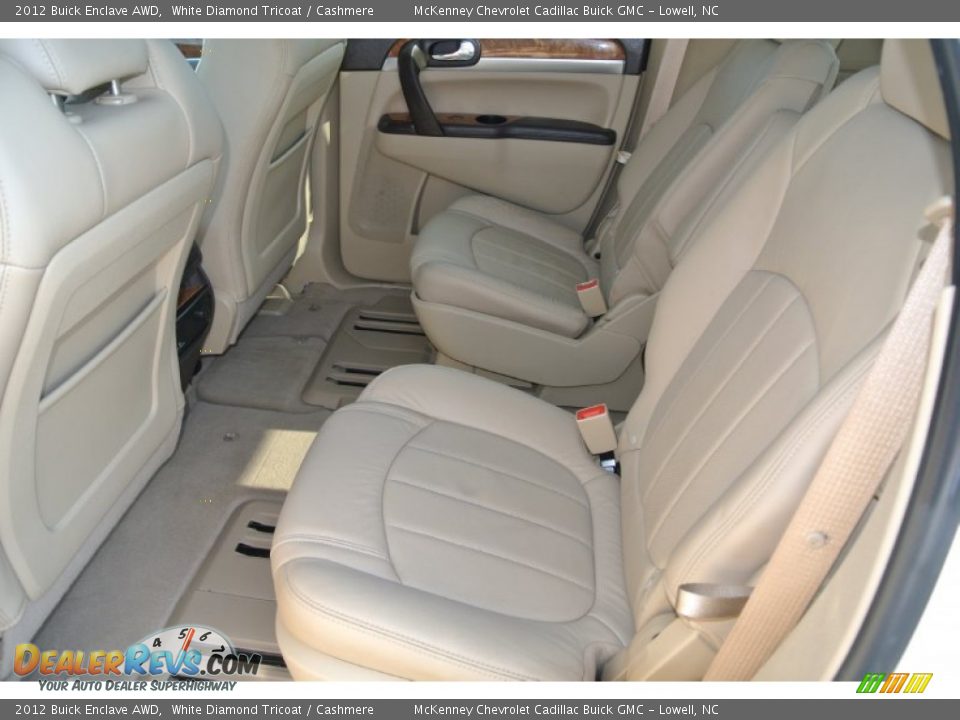 2012 Buick Enclave AWD White Diamond Tricoat / Cashmere Photo #20