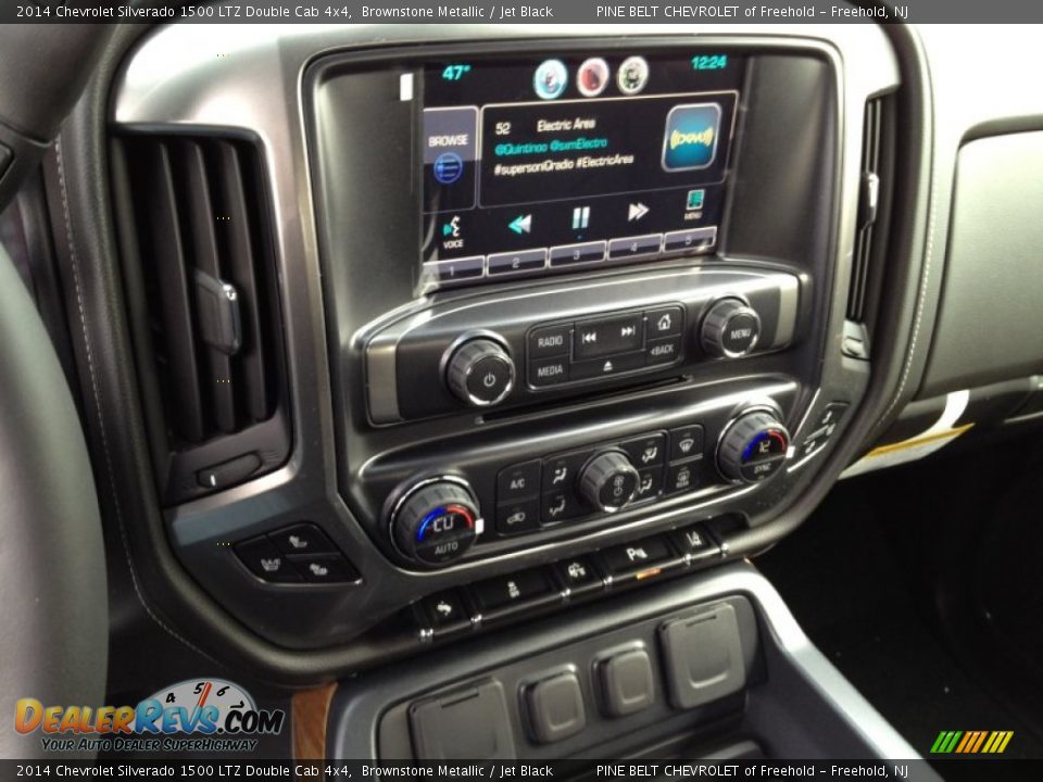 2014 Chevrolet Silverado 1500 LTZ Double Cab 4x4 Brownstone Metallic / Jet Black Photo #10