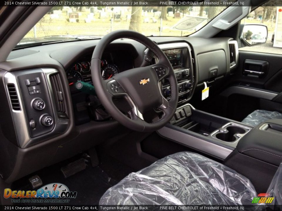 2014 Chevrolet Silverado 1500 LT Z71 Crew Cab 4x4 Tungsten Metallic / Jet Black Photo #7