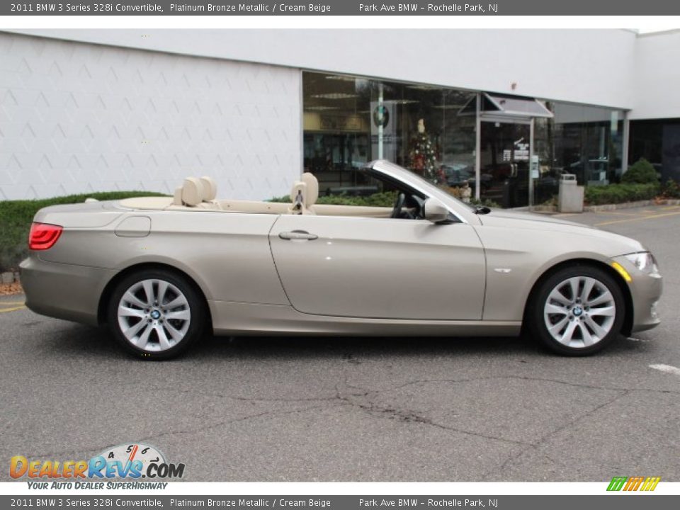 Platinum Bronze Metallic 2011 BMW 3 Series 328i Convertible Photo #2