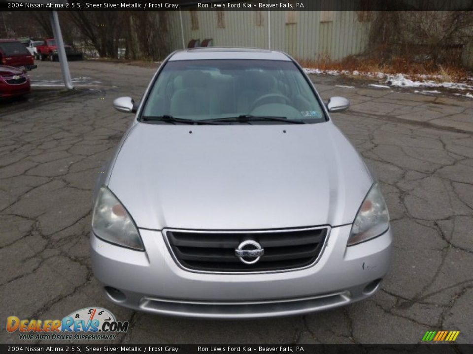 2004 Nissan Altima 2.5 S Sheer Silver Metallic / Frost Gray Photo #3