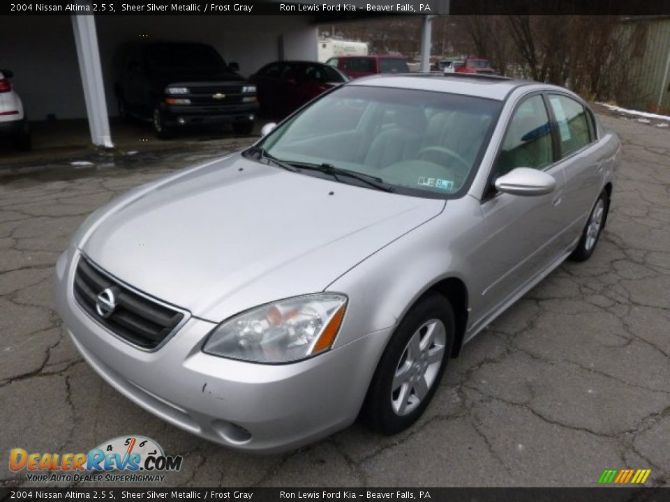 2004 Nissan Altima 2.5 S Sheer Silver Metallic / Frost Gray Photo #4