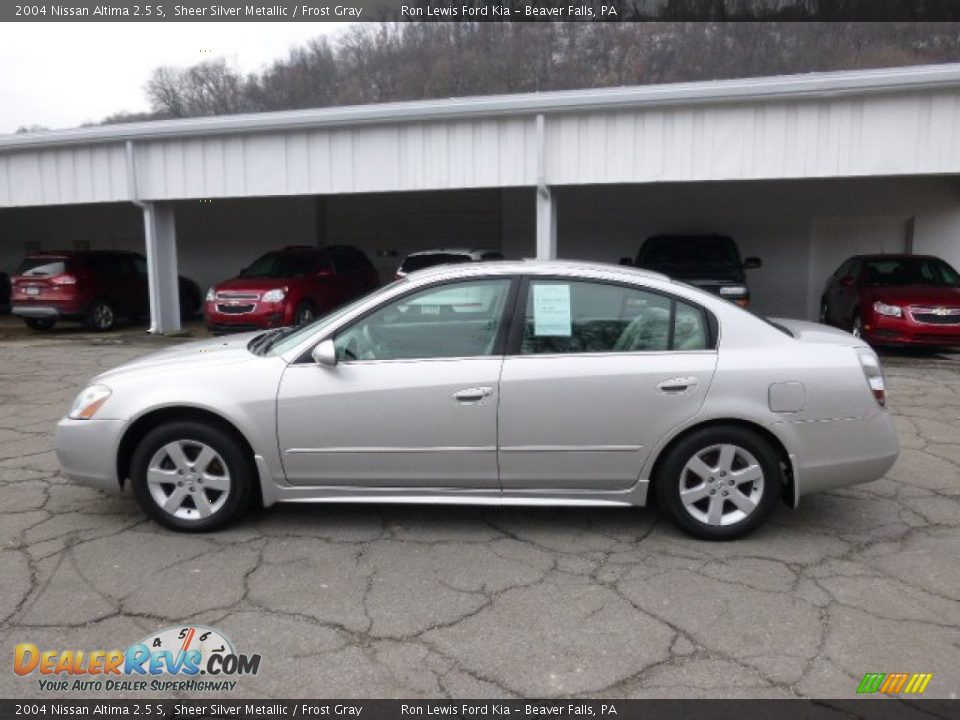 2004 Nissan Altima 2.5 S Sheer Silver Metallic / Frost Gray Photo #5