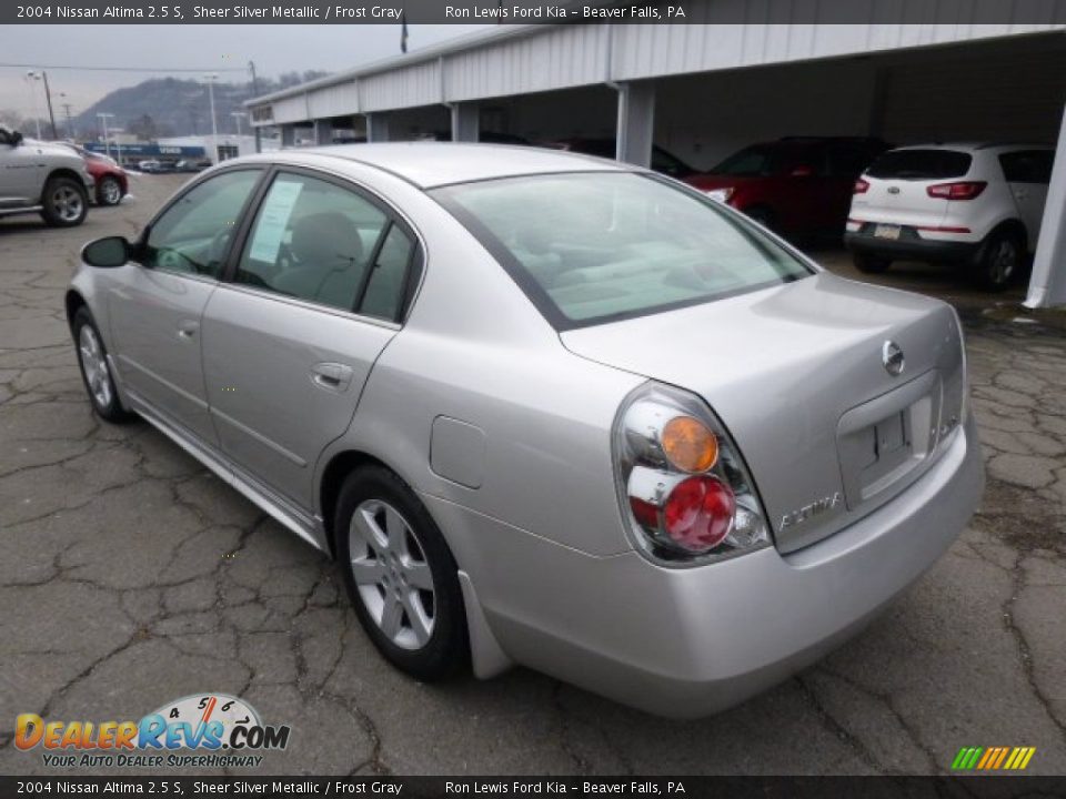 2004 Nissan Altima 2.5 S Sheer Silver Metallic / Frost Gray Photo #6