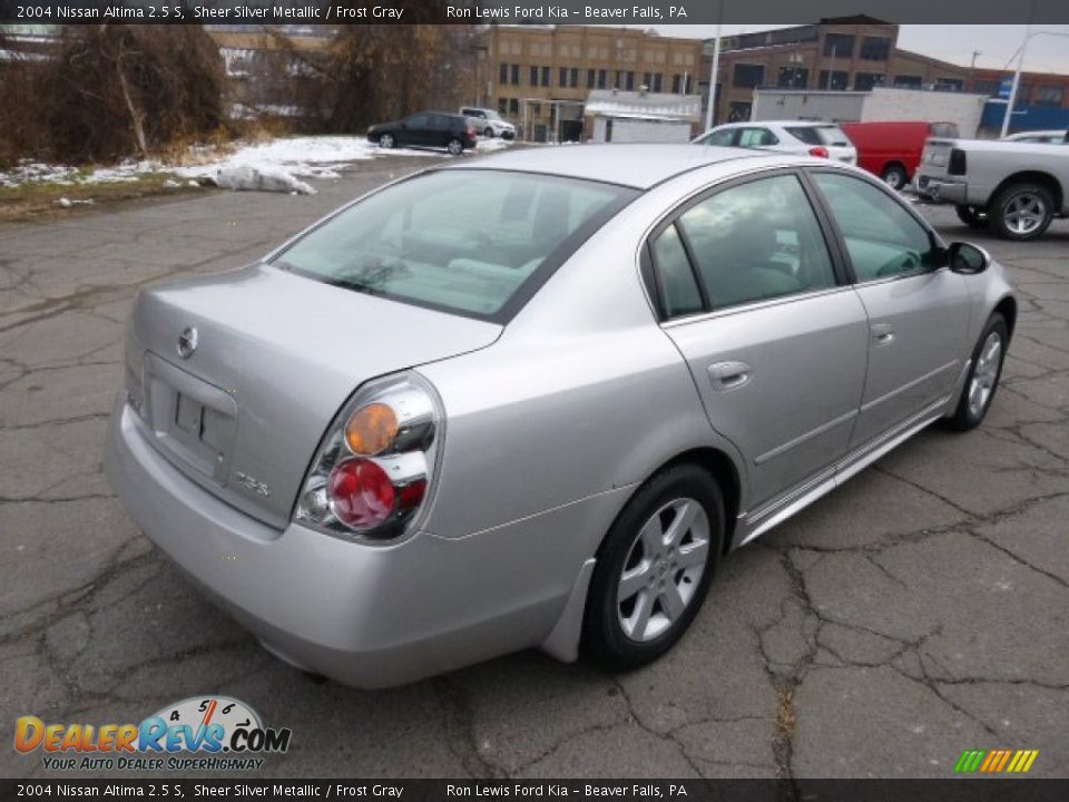 2004 Nissan Altima 2.5 S Sheer Silver Metallic / Frost Gray Photo #8