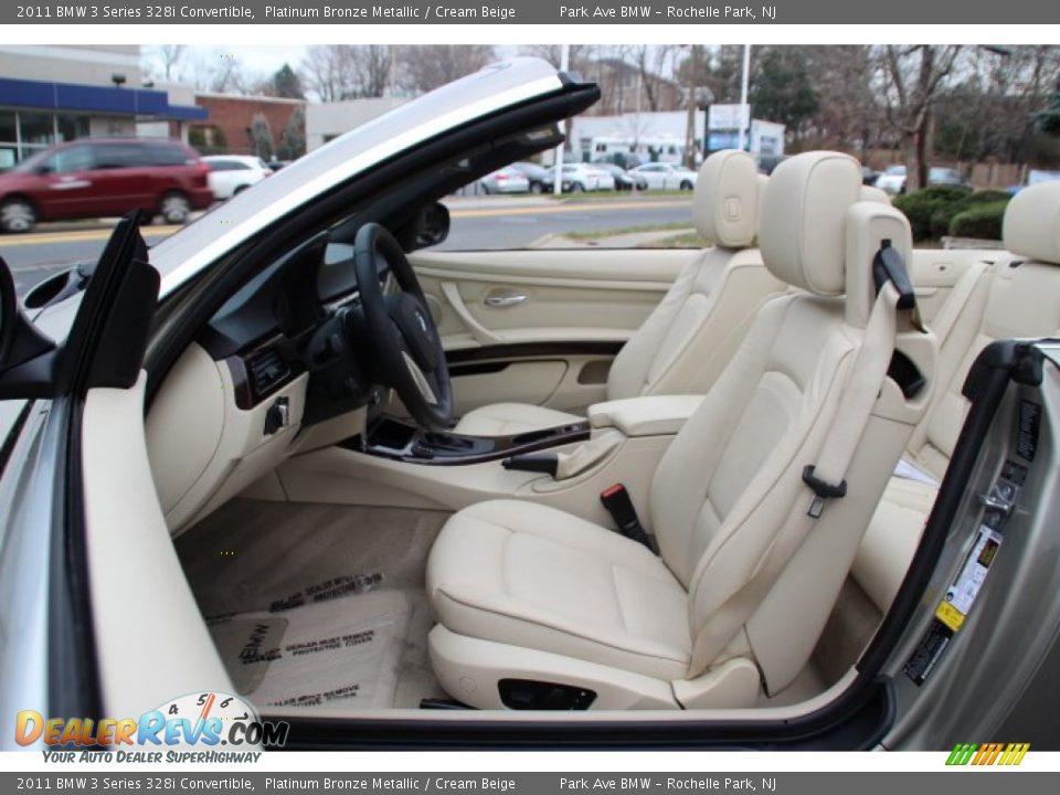 Front Seat of 2011 BMW 3 Series 328i Convertible Photo #10