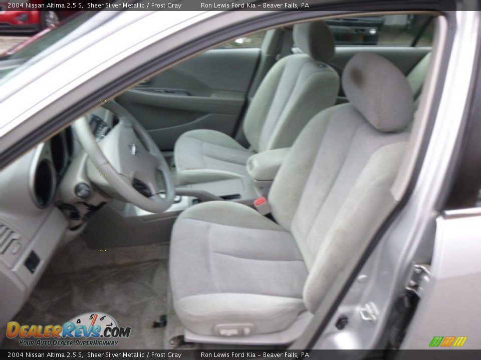 2004 Nissan Altima 2.5 S Sheer Silver Metallic / Frost Gray Photo #10