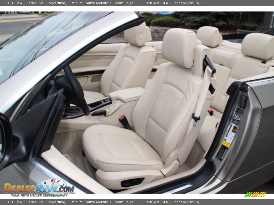 Front Seat of 2011 BMW 3 Series 328i Convertible Photo #11