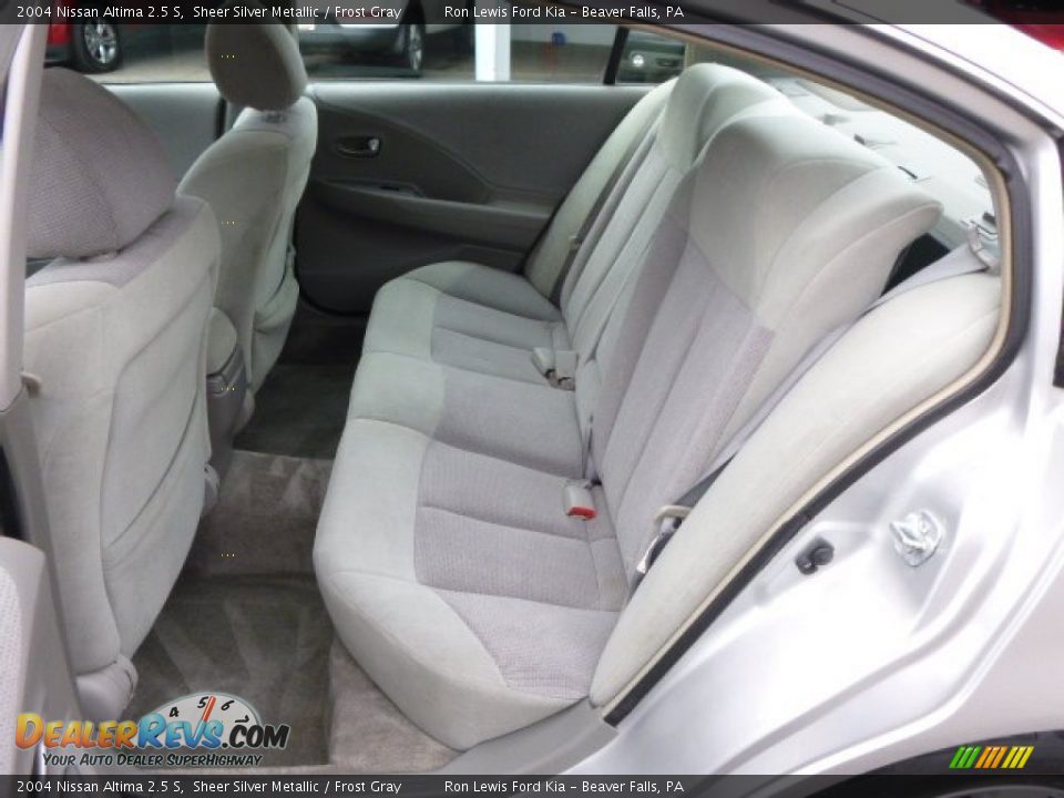 2004 Nissan Altima 2.5 S Sheer Silver Metallic / Frost Gray Photo #12