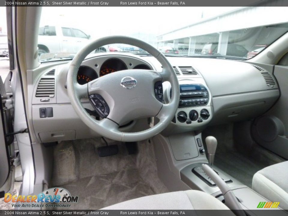2004 Nissan Altima 2.5 S Sheer Silver Metallic / Frost Gray Photo #14