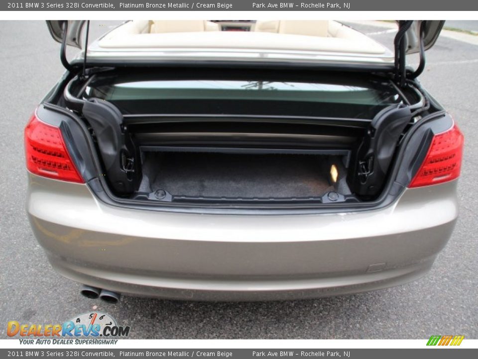 2011 BMW 3 Series 328i Convertible Platinum Bronze Metallic / Cream Beige Photo #19
