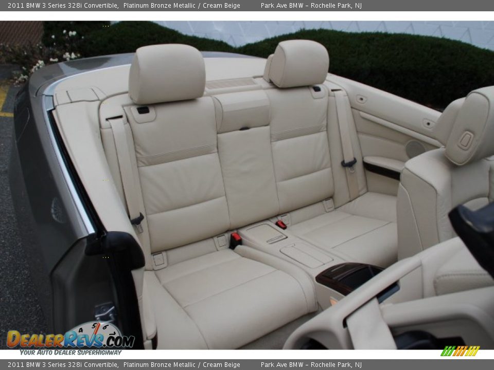 2011 BMW 3 Series 328i Convertible Platinum Bronze Metallic / Cream Beige Photo #21