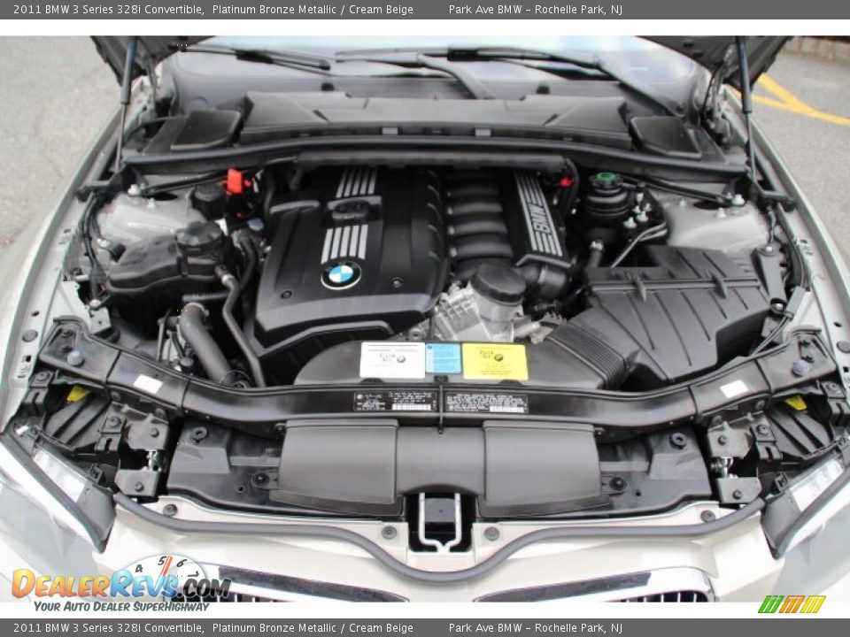 2011 BMW 3 Series 328i Convertible 3.0 Liter DOHC 24-Valve VVT Inline 6 Cylinder Engine Photo #25