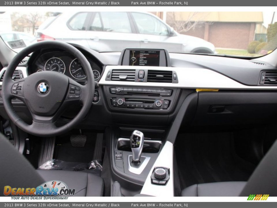 2013 BMW 3 Series 328i xDrive Sedan Mineral Grey Metallic / Black Photo #12