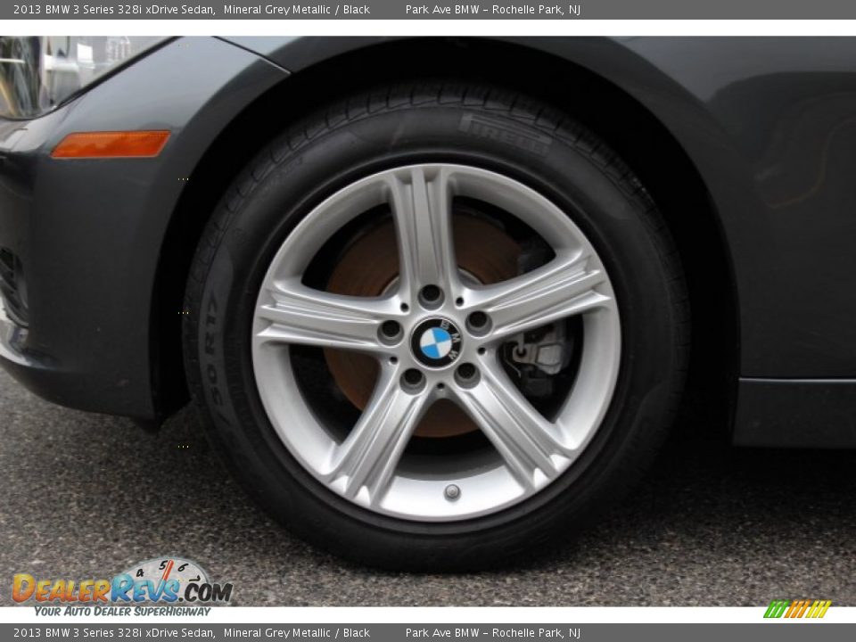 2013 BMW 3 Series 328i xDrive Sedan Mineral Grey Metallic / Black Photo #30
