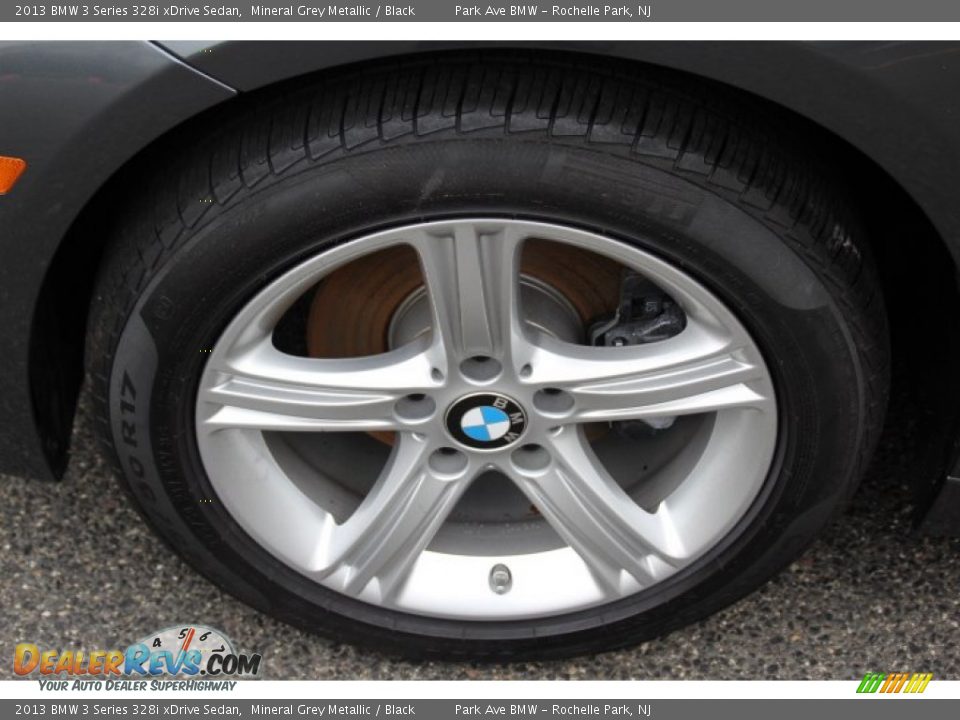 2013 BMW 3 Series 328i xDrive Sedan Mineral Grey Metallic / Black Photo #31