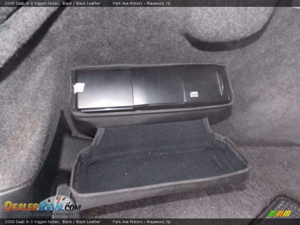 2000 Saab 9-3 Viggen Sedan Black / Black Leather Photo #24
