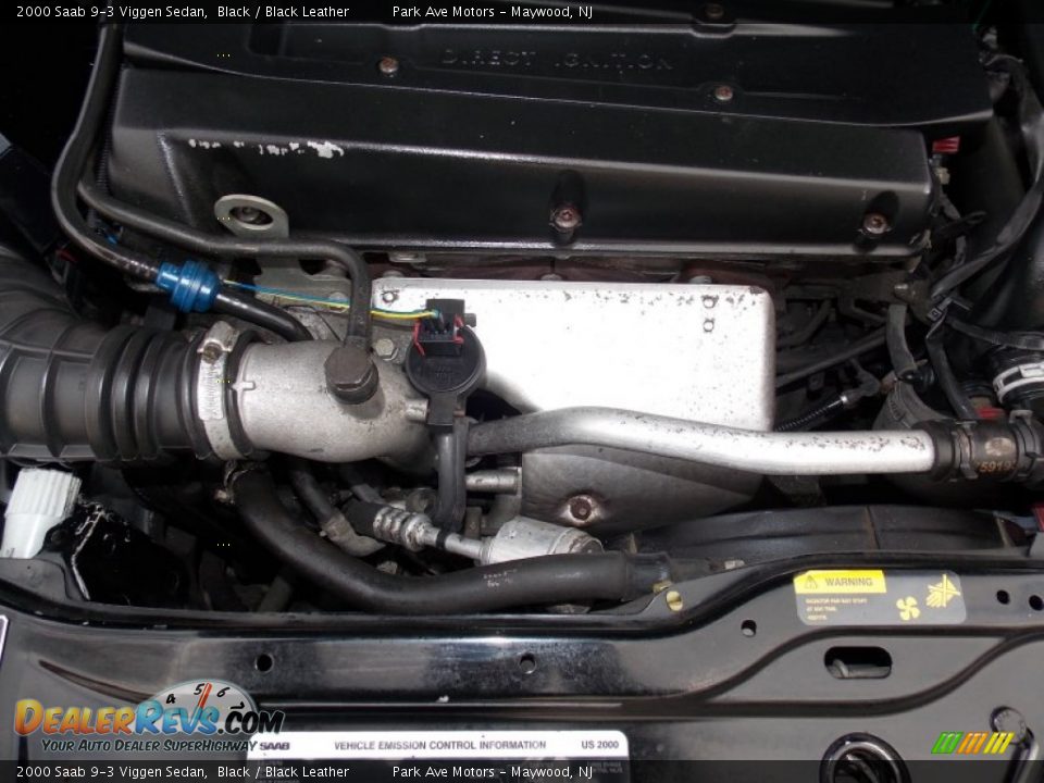 2000 Saab 9-3 Viggen Sedan 2.3 Liter Turbocharged 16-Valve 4 Cylinder Engine Photo #28