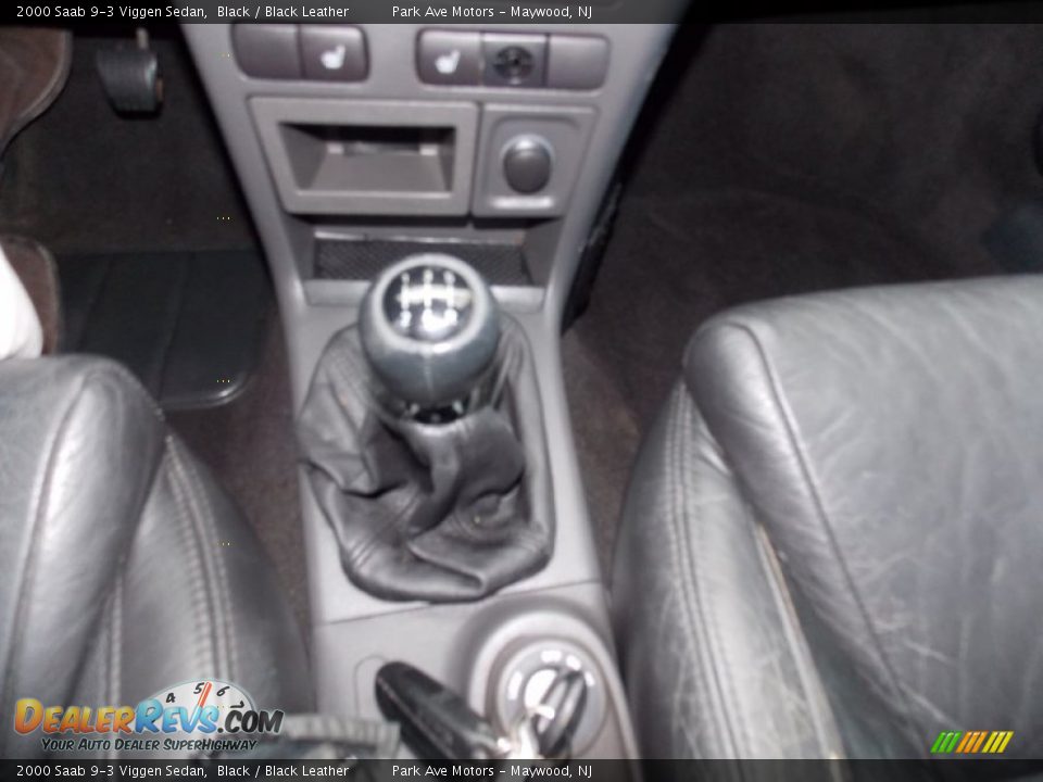 2000 Saab 9-3 Viggen Sedan Black / Black Leather Photo #33
