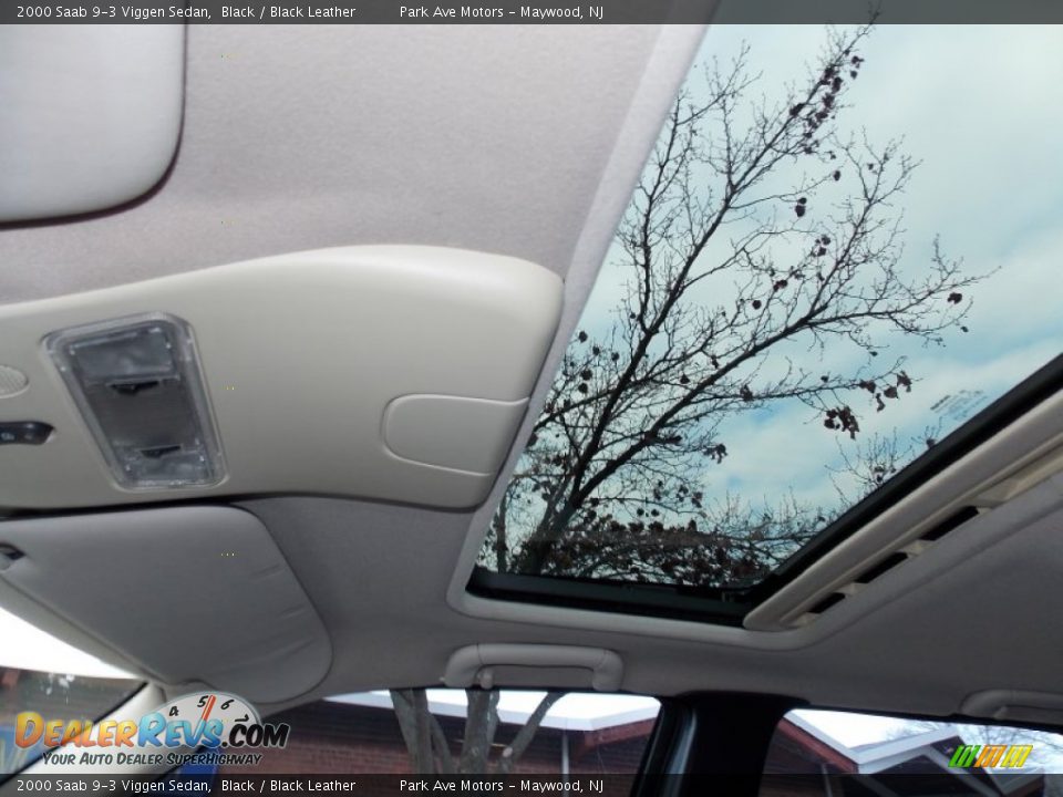 2000 Saab 9-3 Viggen Sedan Black / Black Leather Photo #34