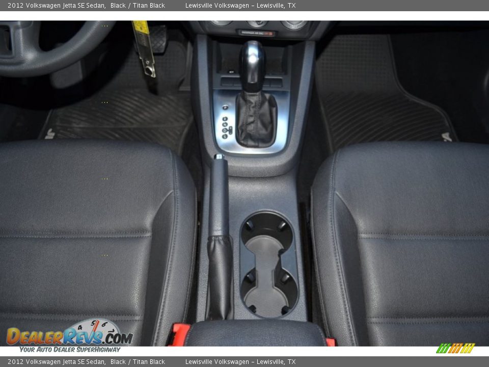 2012 Volkswagen Jetta SE Sedan Black / Titan Black Photo #17